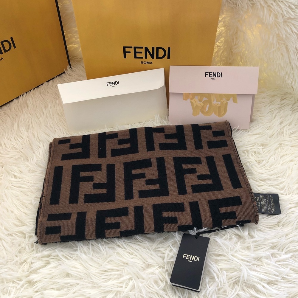 Fendi Scarf (Free Dior Lip Glow & Thank You Card) - Picture 3 of 7